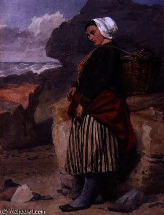 A Boulogne Fisher-girl — John Absolon