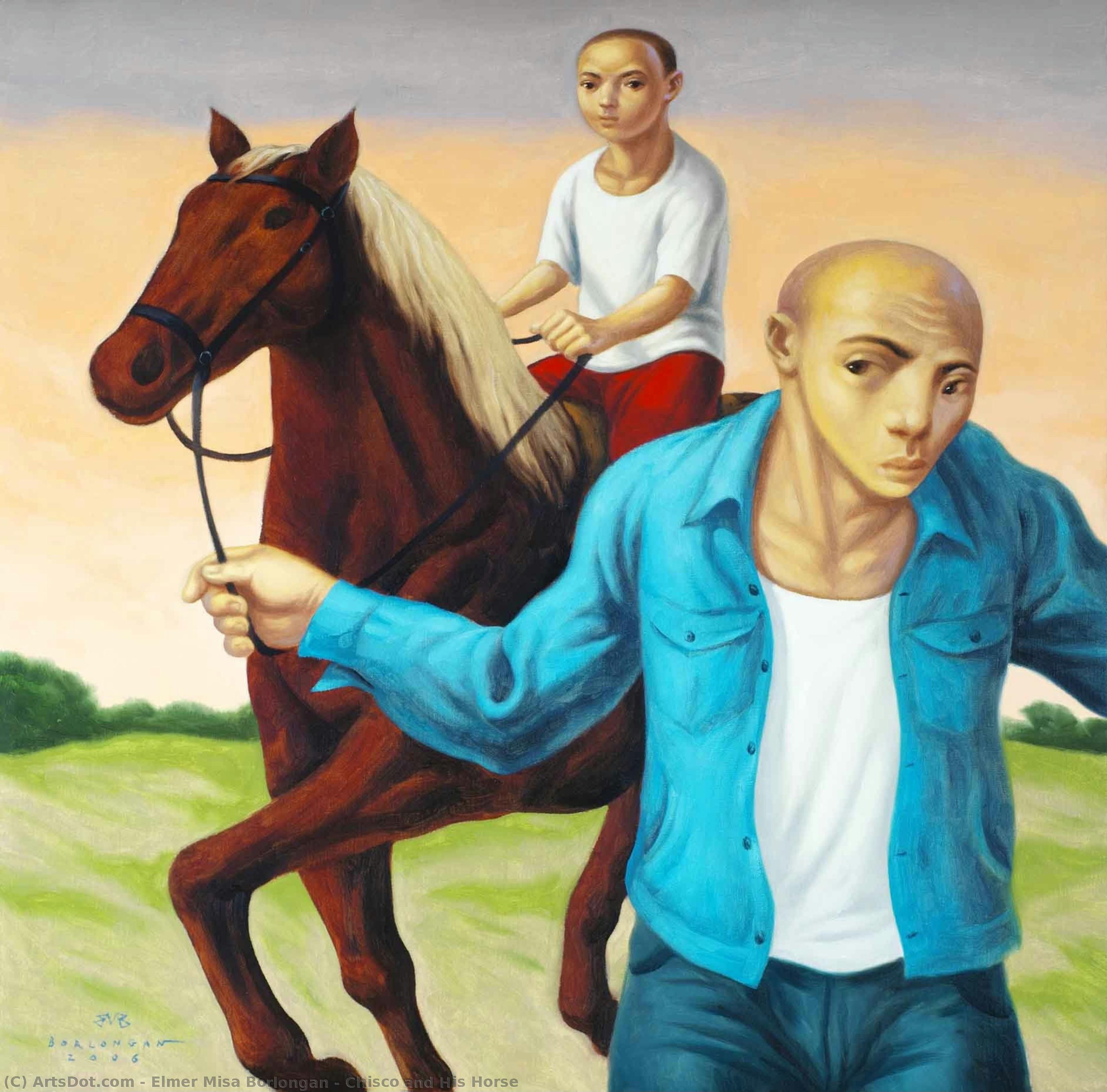 Chisco And His Horse — Elmer Misa Borlongan