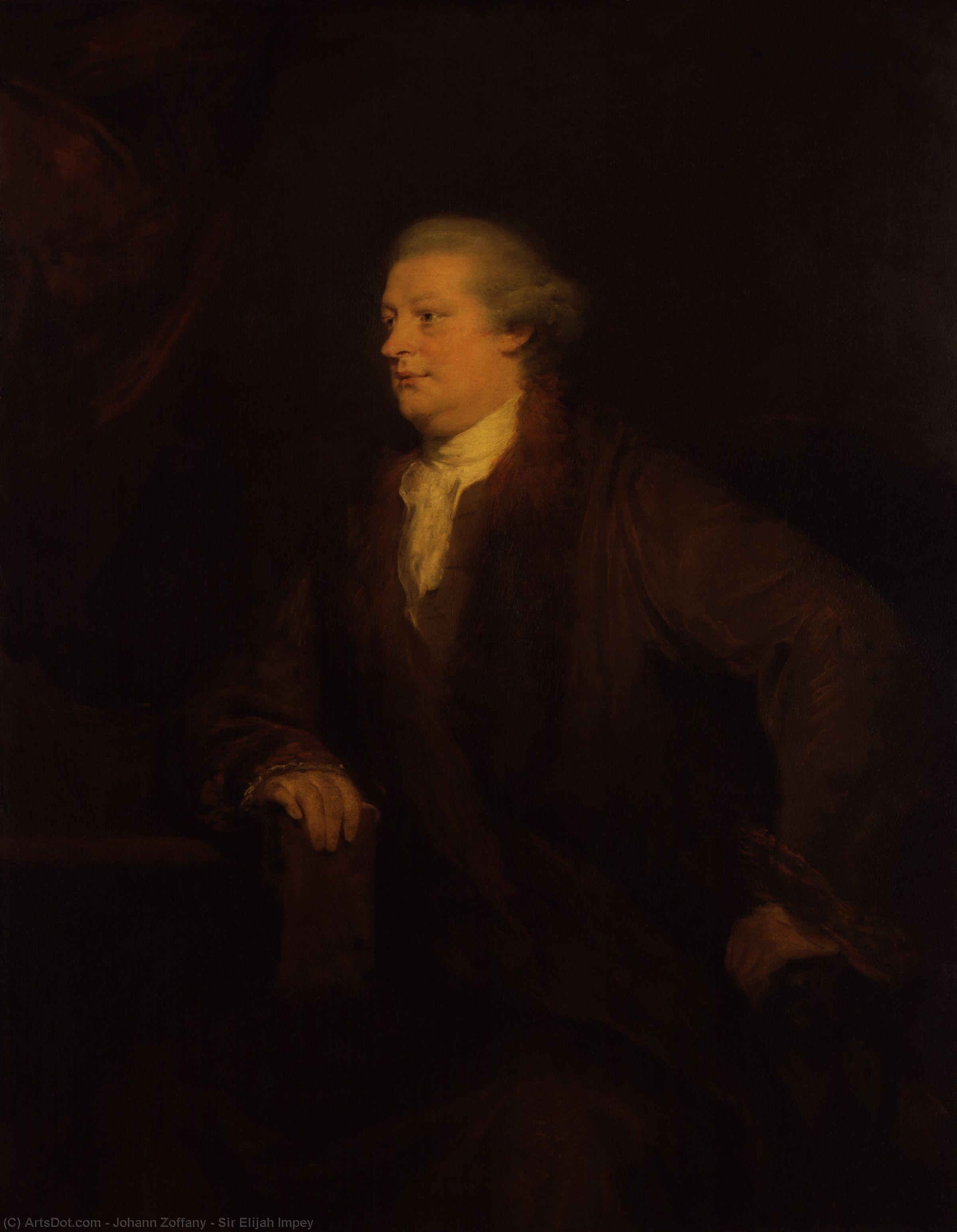 Sir Elijah Impey — Јохан Цофани