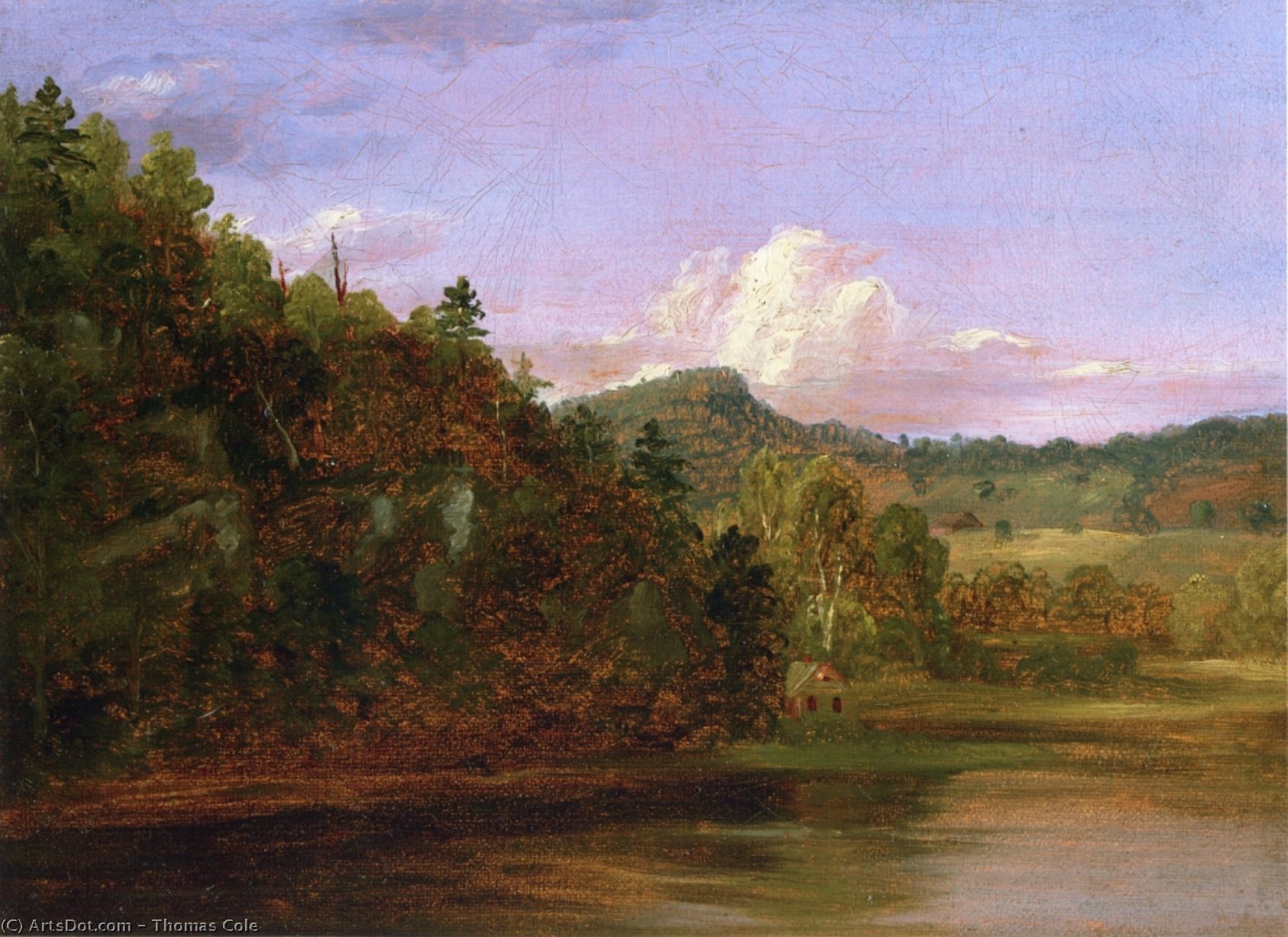 Landscape (also Known As American Lake In Summer) — Thomas Cole