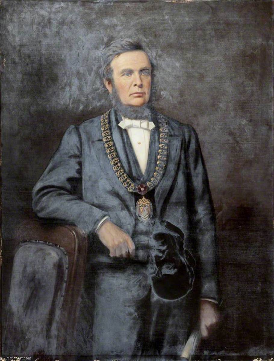 William Thompson In Mayoral Chain — Joseph Sydney Willis Hodges
