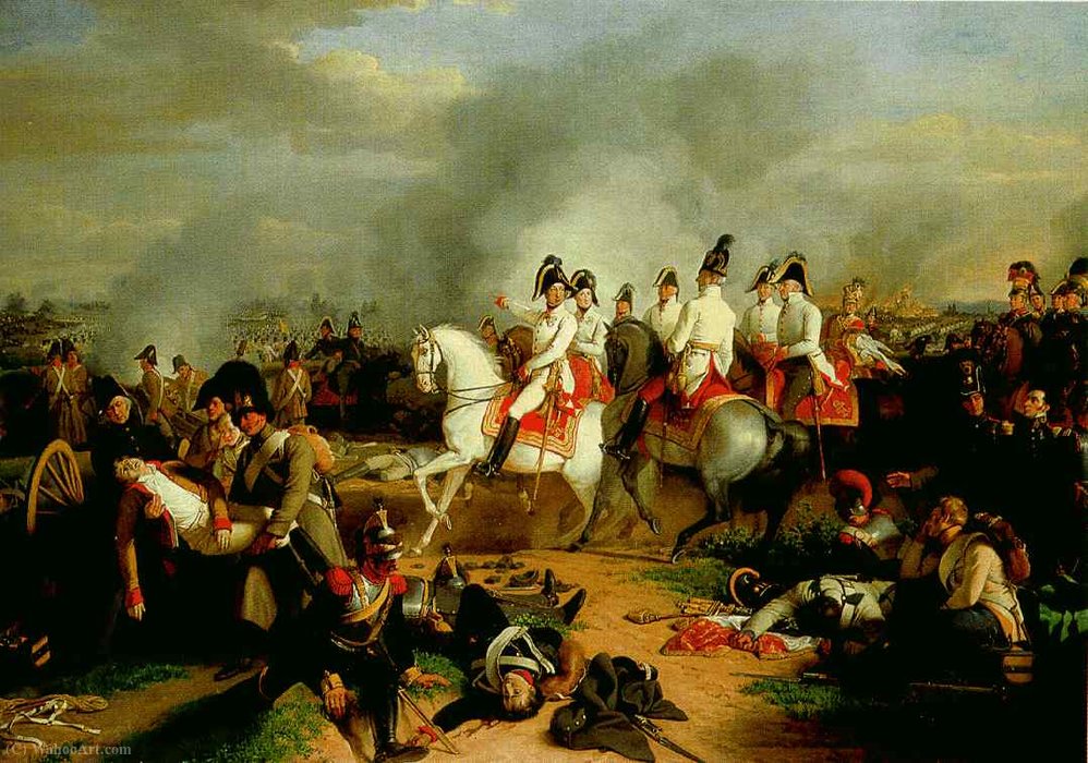 The Victor Of Aspern, (1820) — Johann Peter Krafft