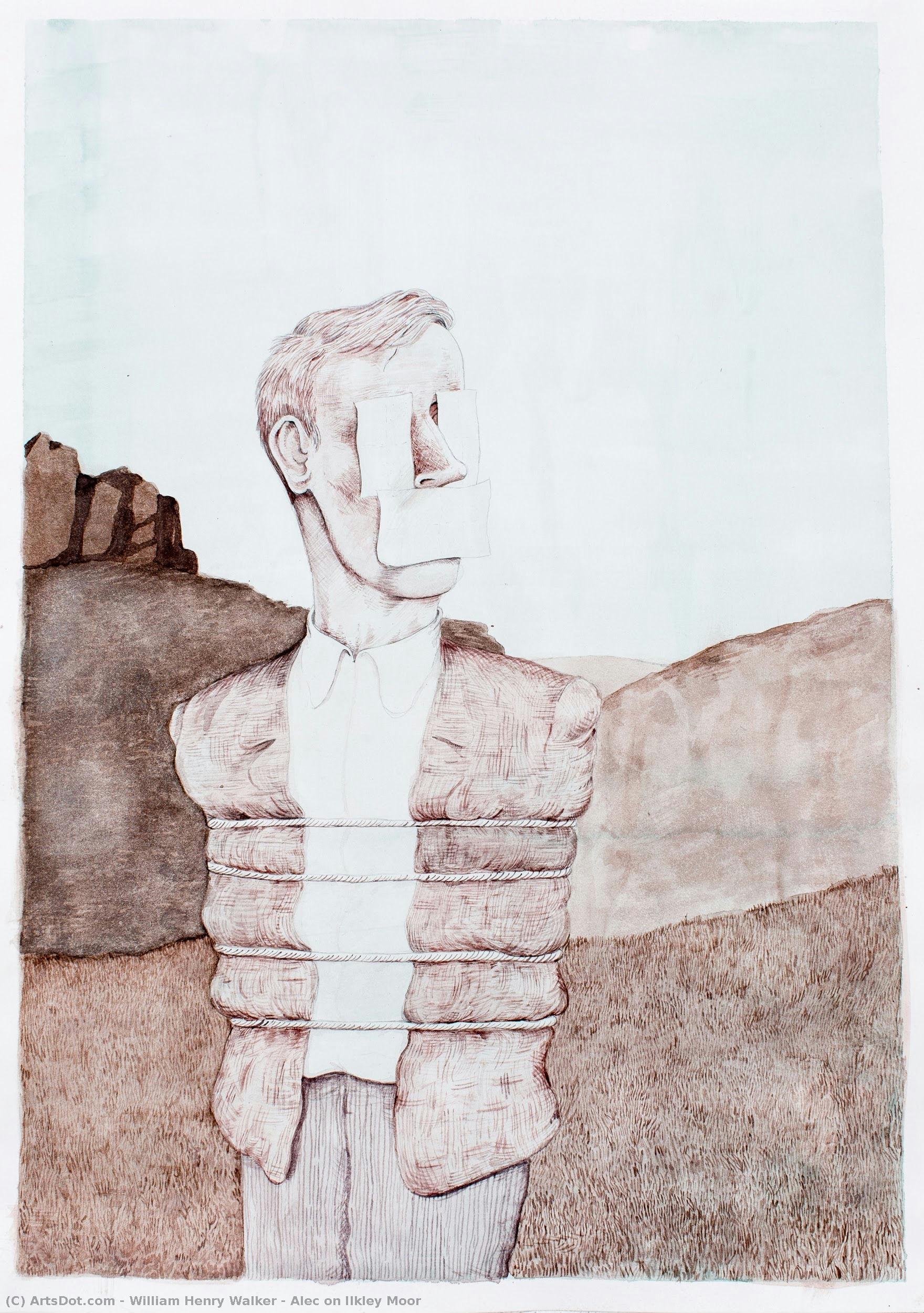 Alec On Ilkley Moor — William Henry Walker