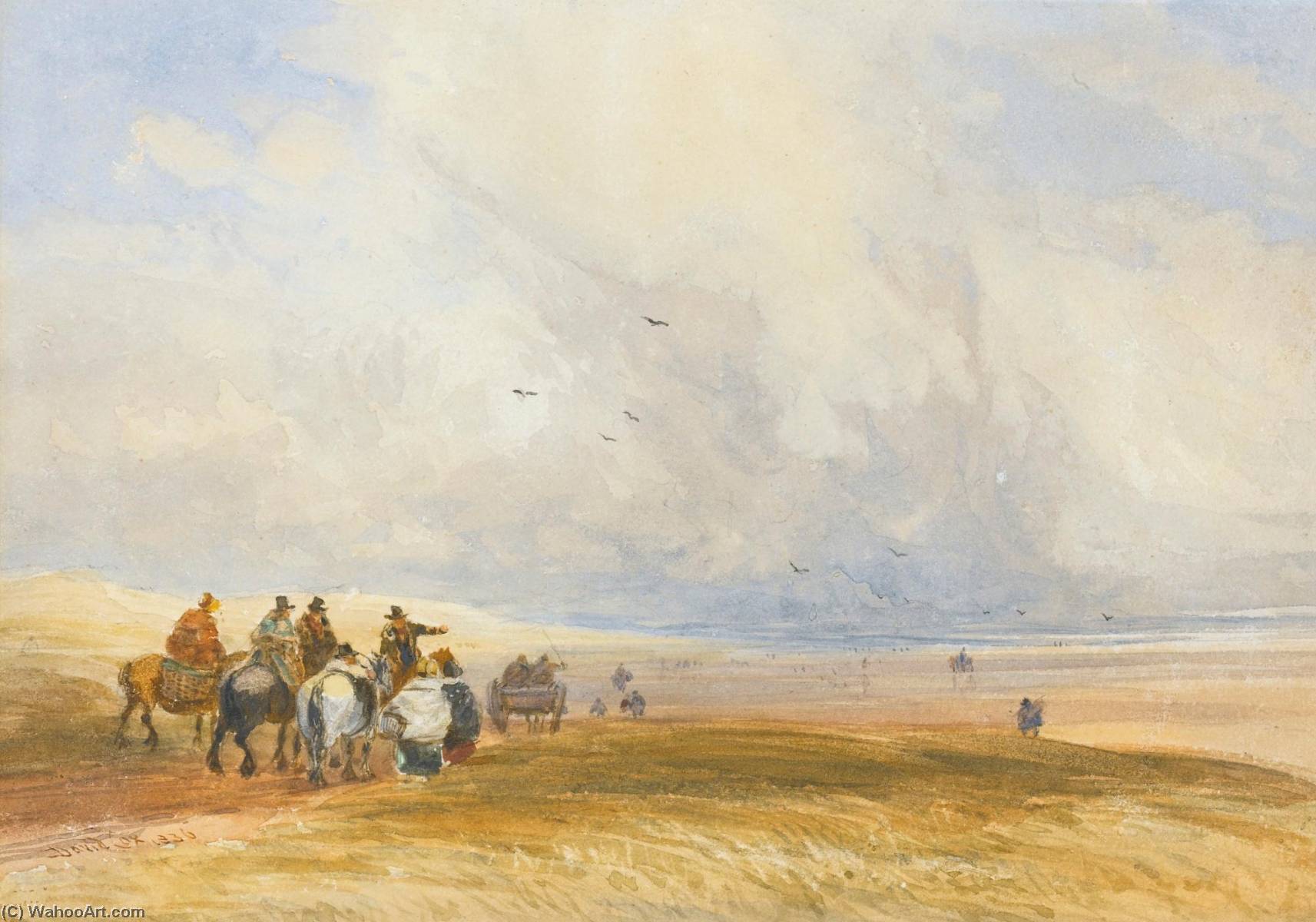 Ulverstone Sands, Cumbria — David Cox