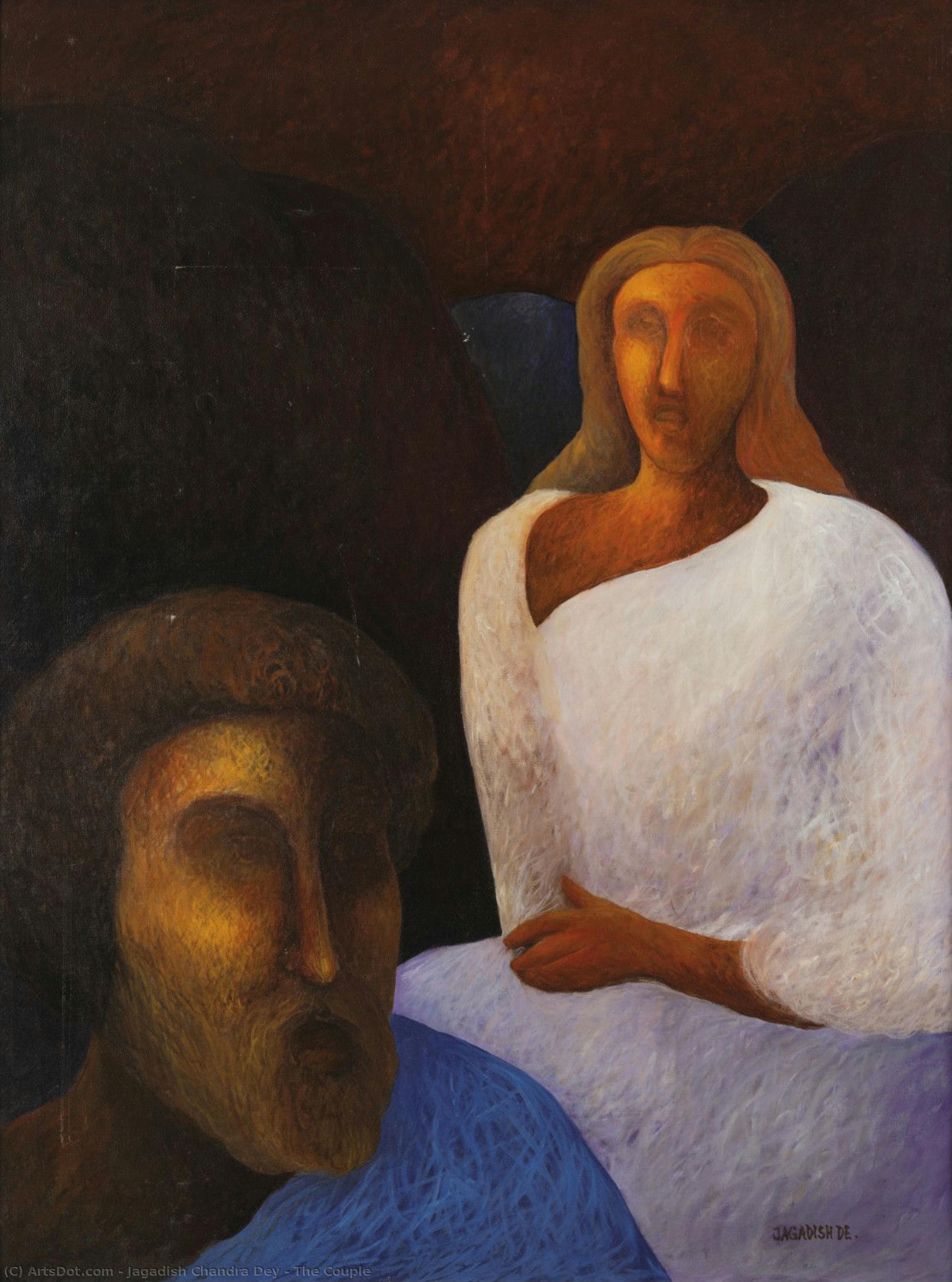 The Couple — Jagadish Chandra Dey