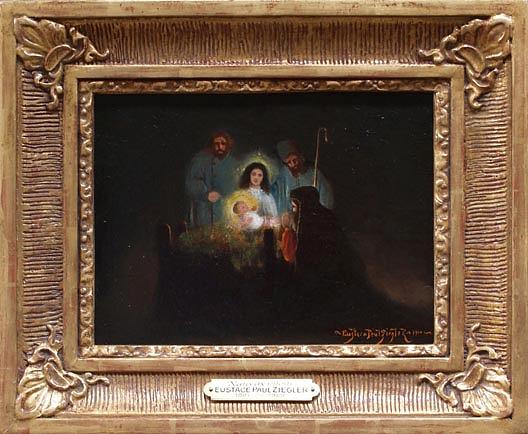 Nativity, (painting) — Eustace Paul Ziegler