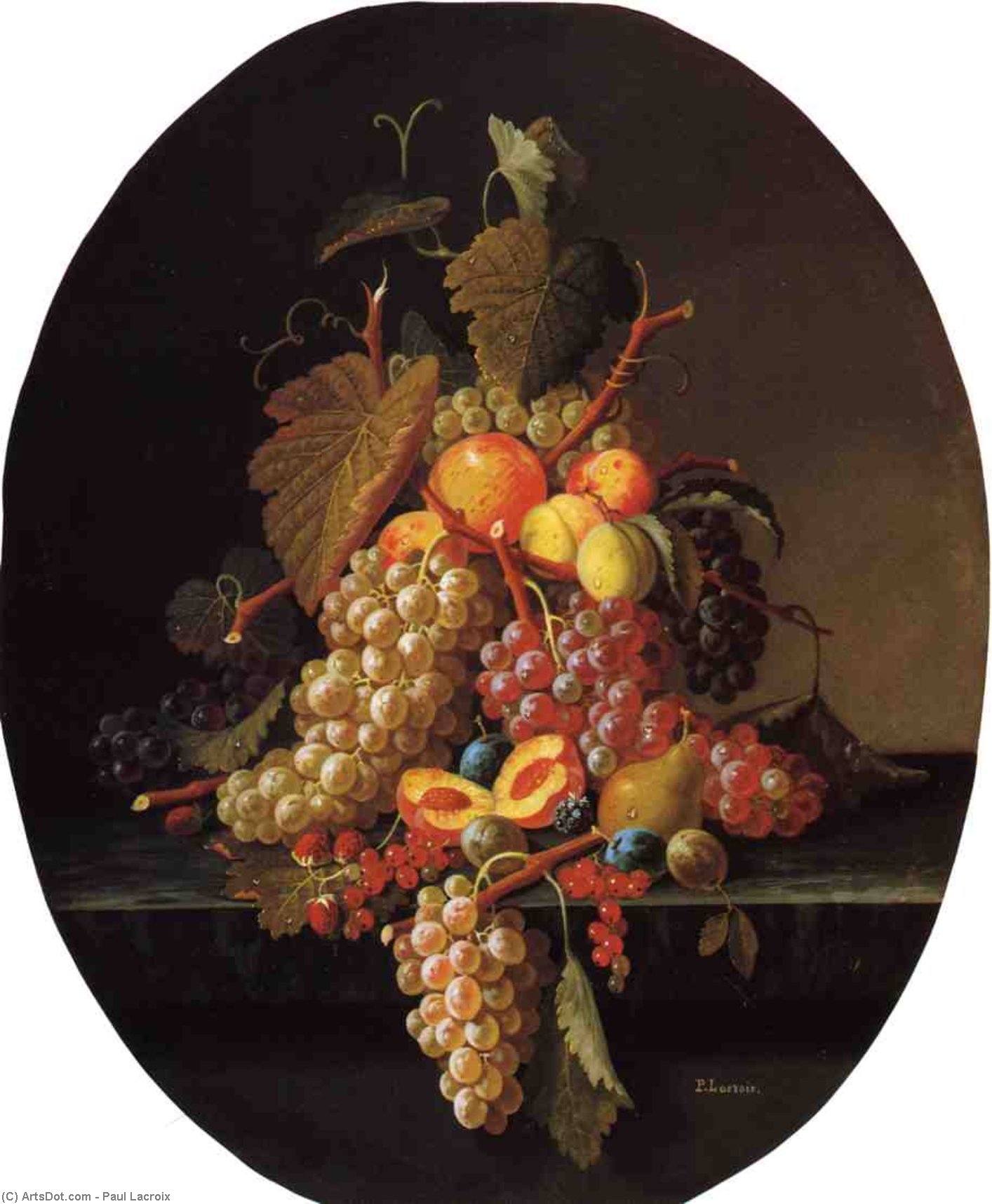 Still Life With Fruit — Paul Lacroix