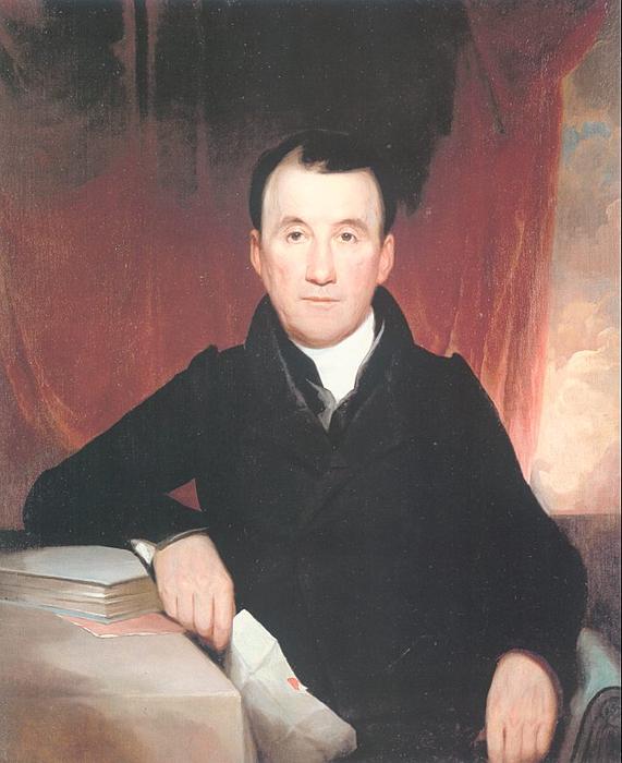 Portrait Of Jonas Platt — Samuel Finley Breese Morse