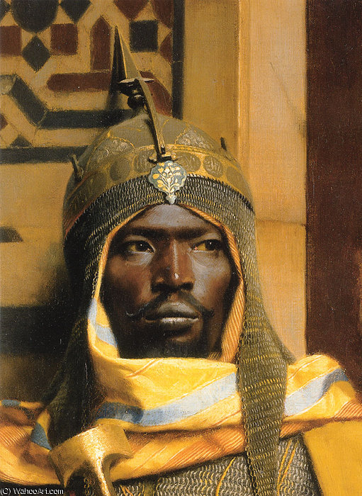 The Palace Guard Detail — Ludwig Deutsch