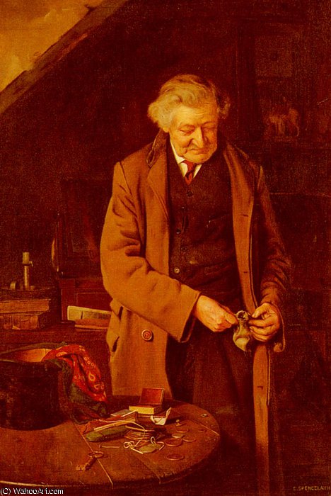 The Cause Of All The Trouble — Charles Spencelayh