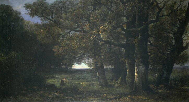 Rayon D'automne. Souvenir Du Parc De Cognac — Louis Auguste Auguin