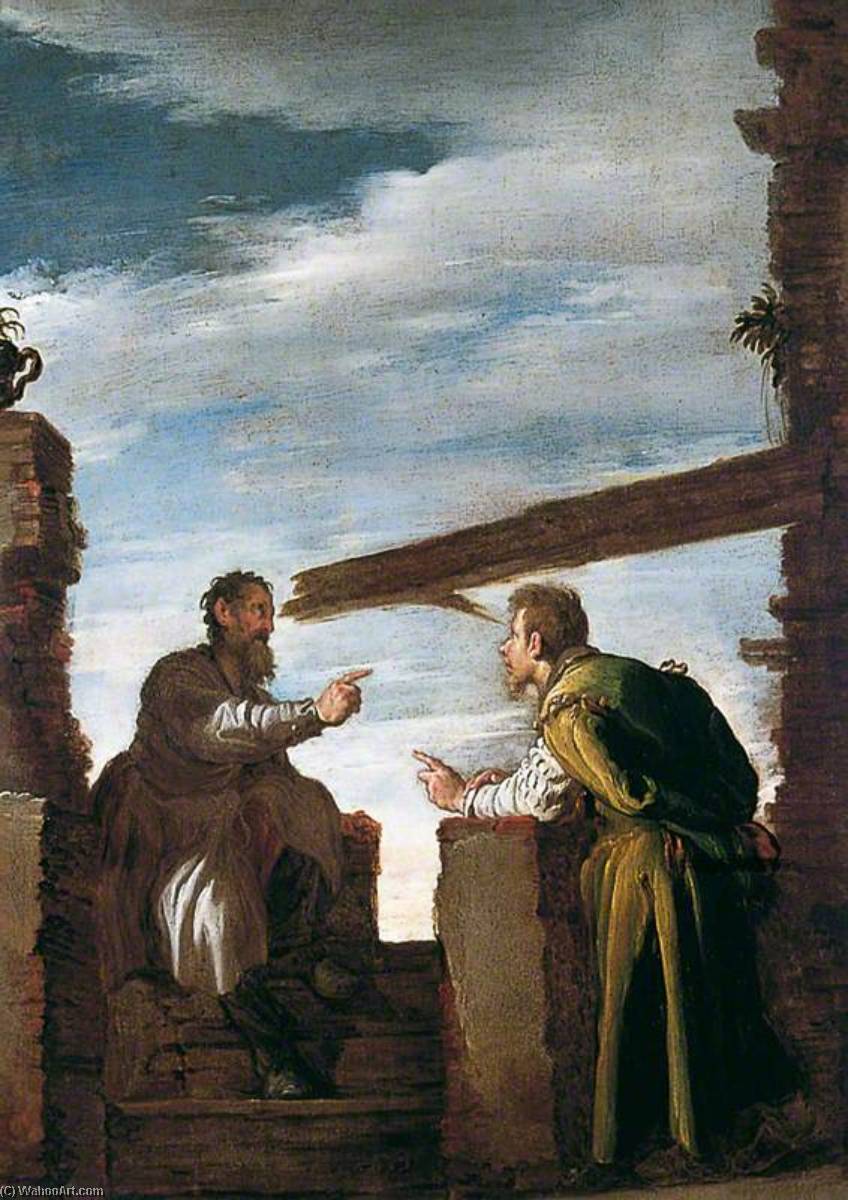 The Parable Of The Mote And The Beam — Domenico Feti (domenico Fetti)