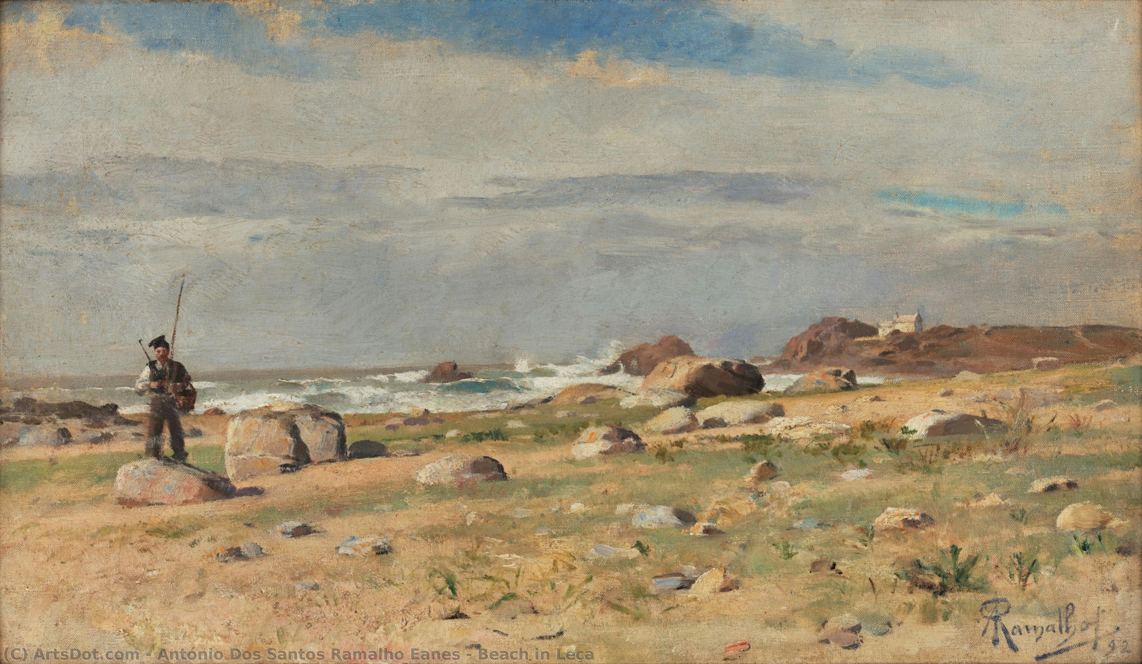 Beach In Leça — António Dos Santos Ramalho Eanes