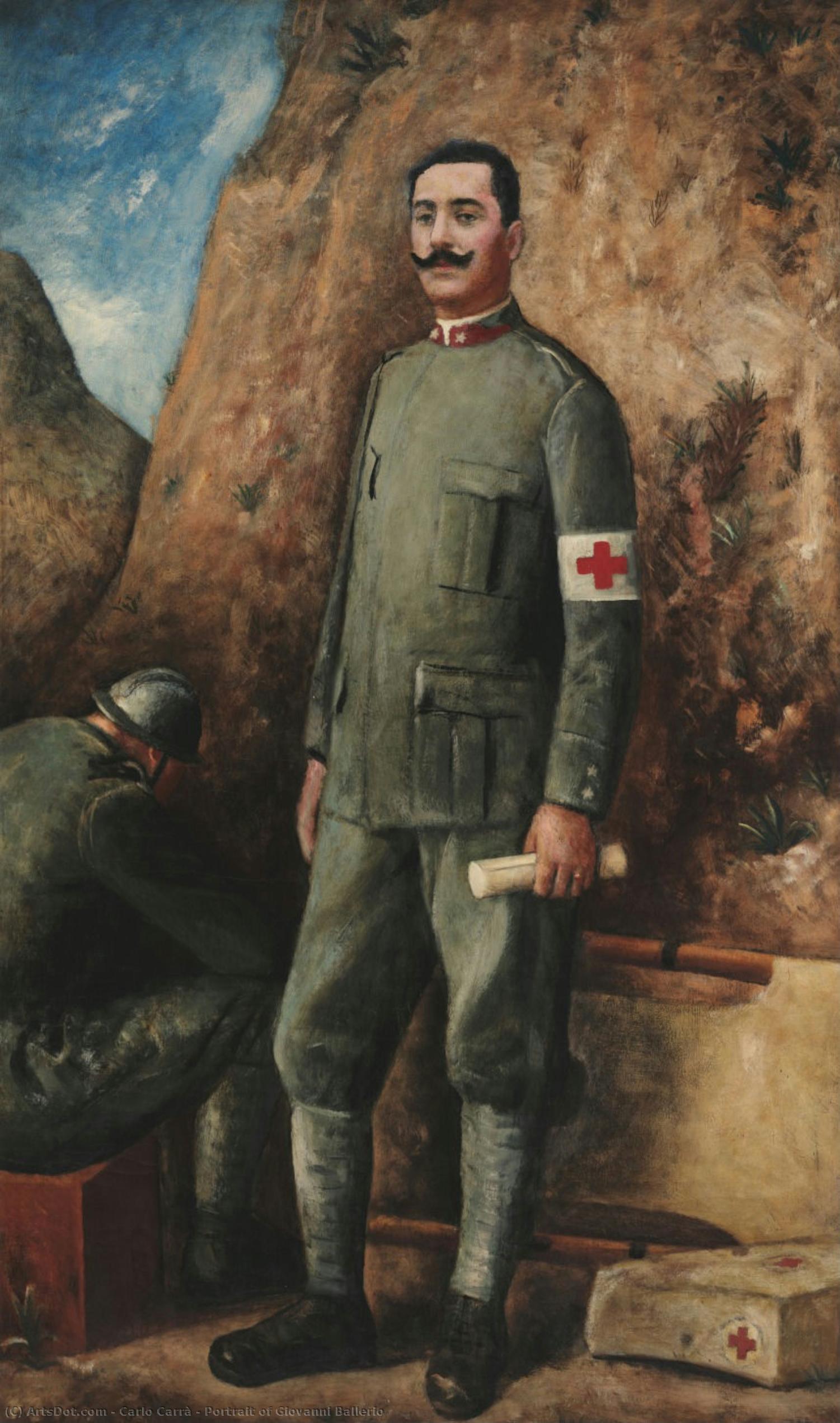 Portrait Of Giovanni Ballerio — Карло Кара