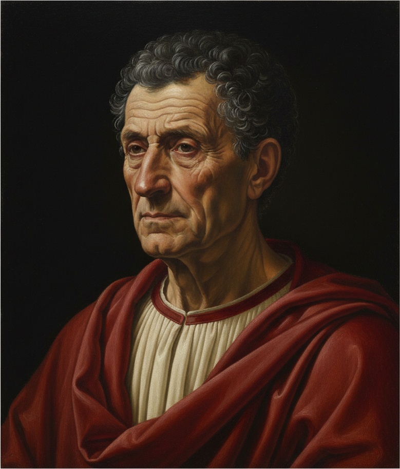 The Sovereign Of Silence: A Study In Crimson And Shadow — Marc Duvallier