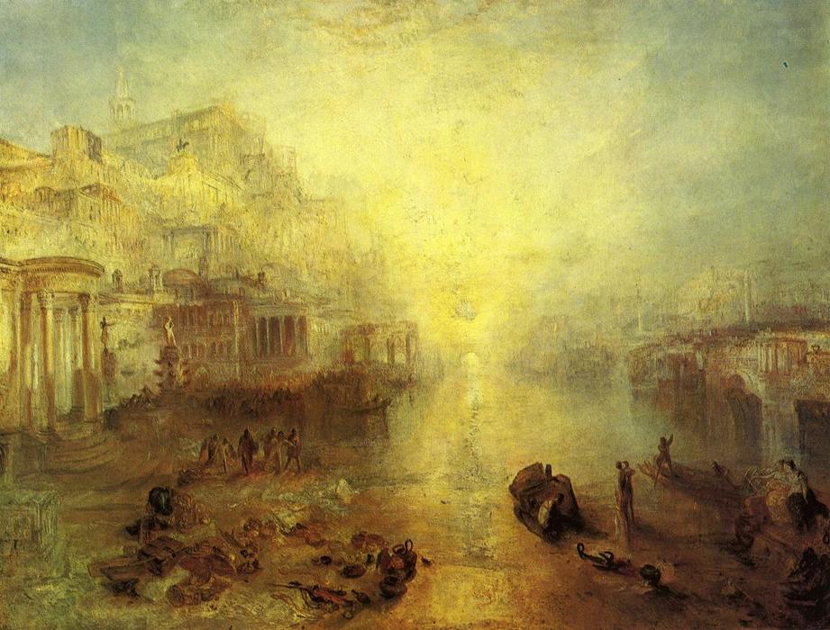 Ancient Italy ­ Ovid Banished From Rome — Јозеф Турнер