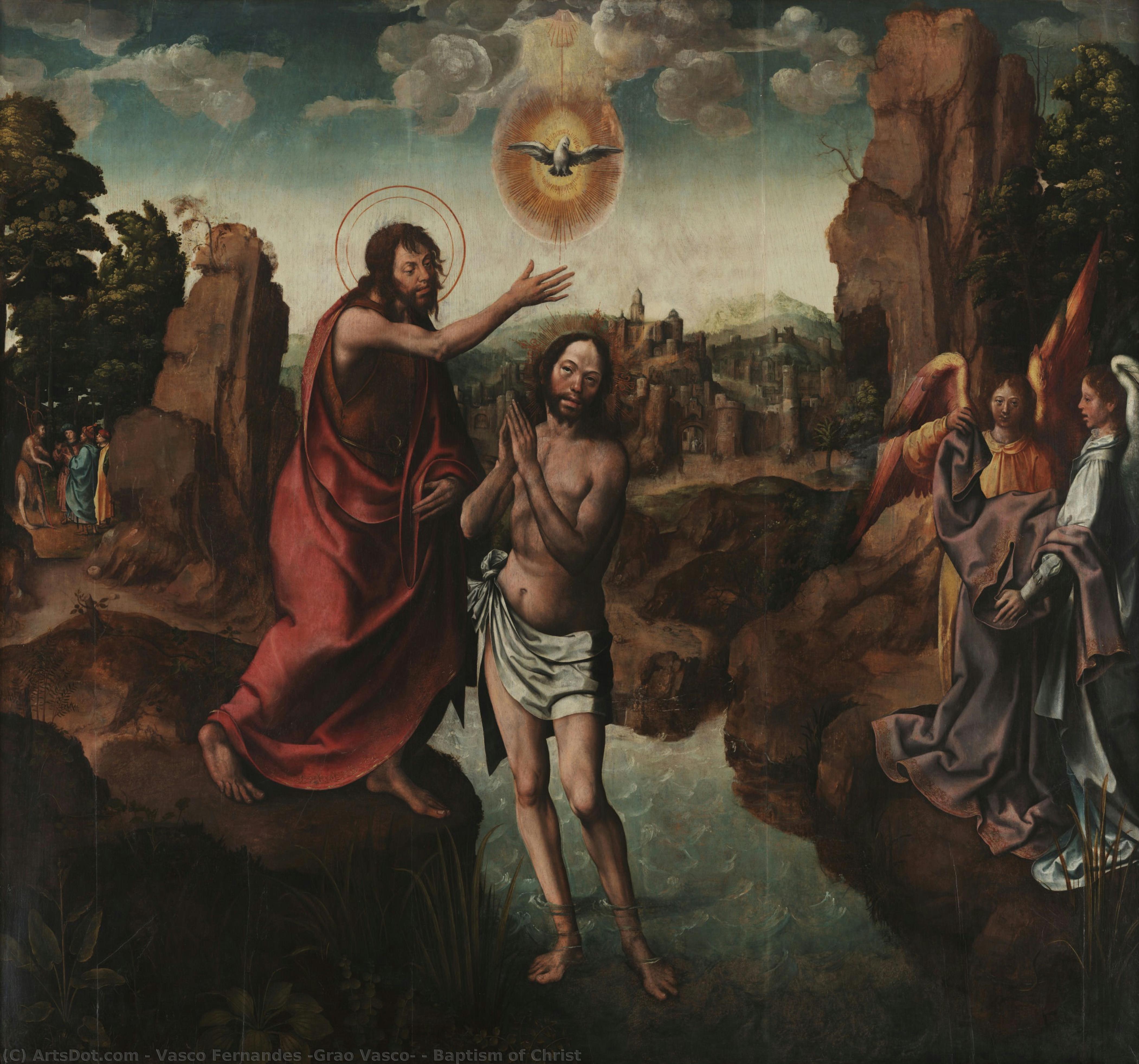 Baptism Of Christ — Vasco Fernandes (grao Vasco)