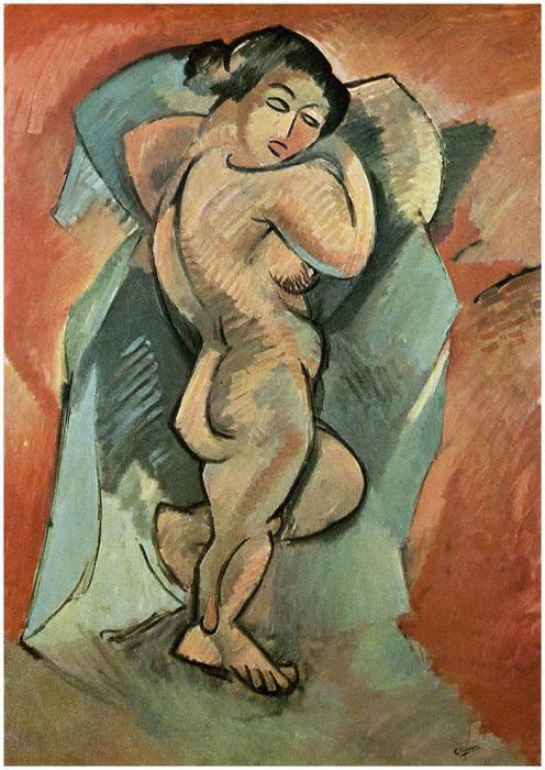 Estudio De Desnudo — Georges Braque