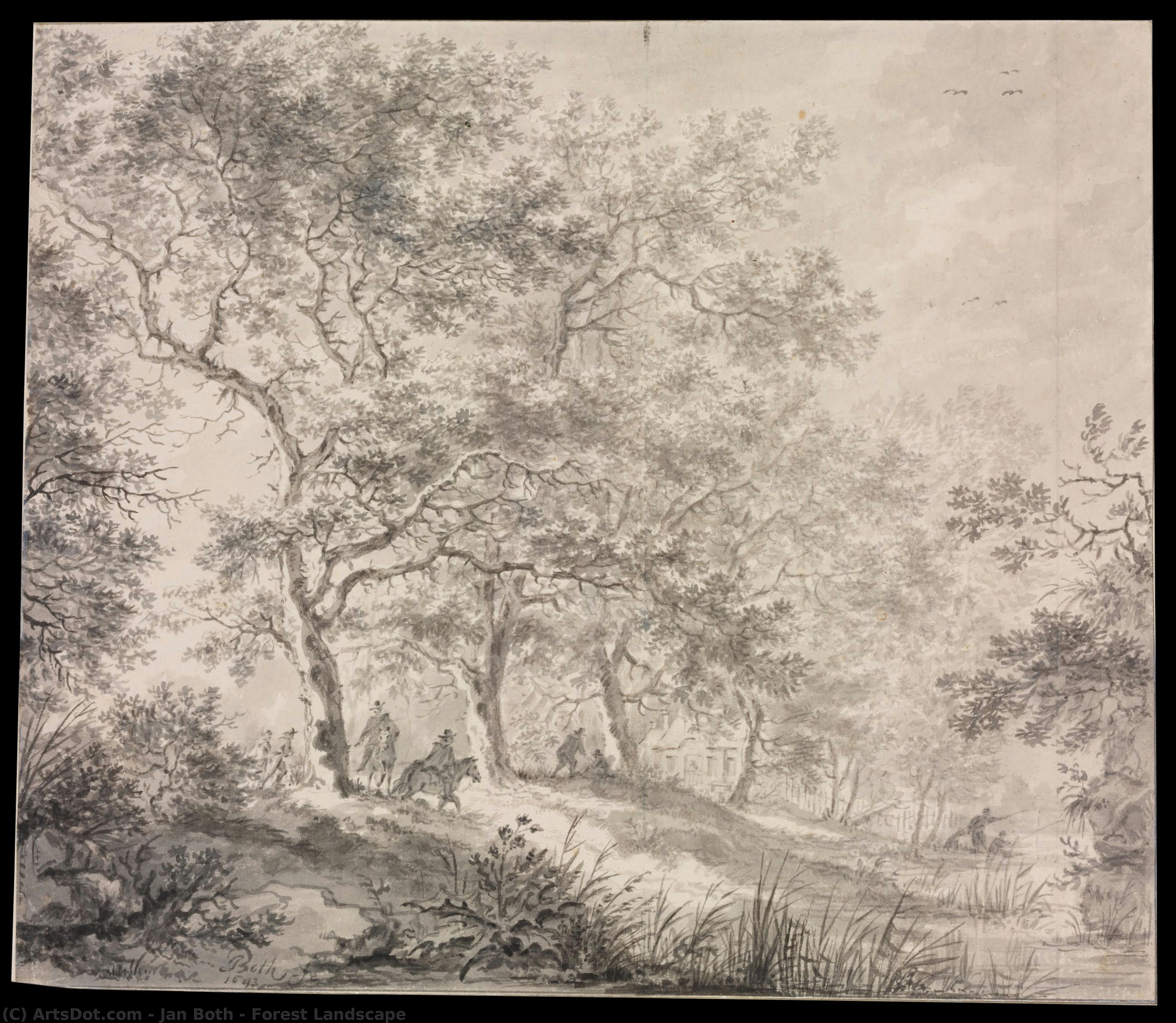 Forest Landscape — Ян Бот