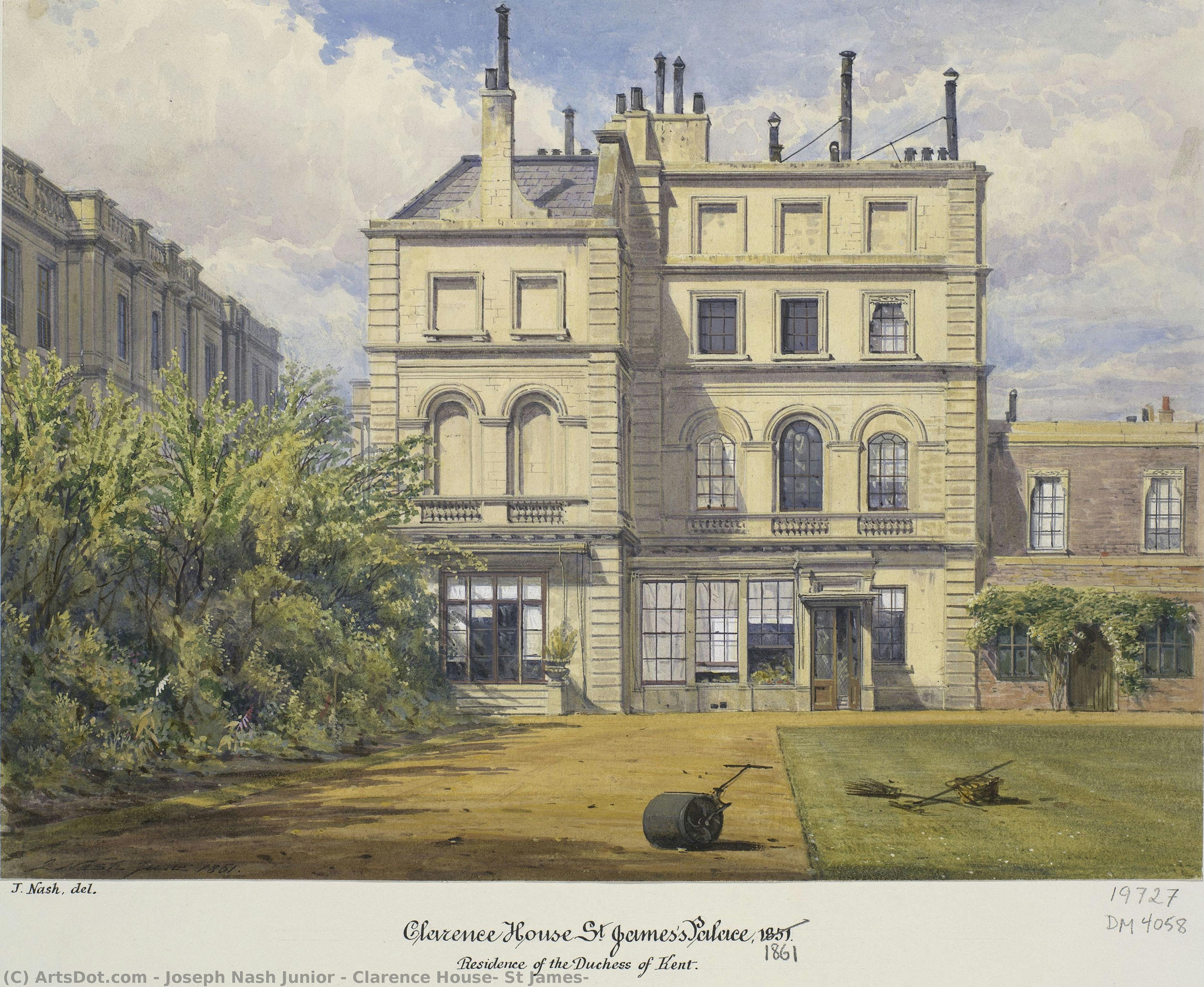 Clarence House, St James — Joseph Nash Junior