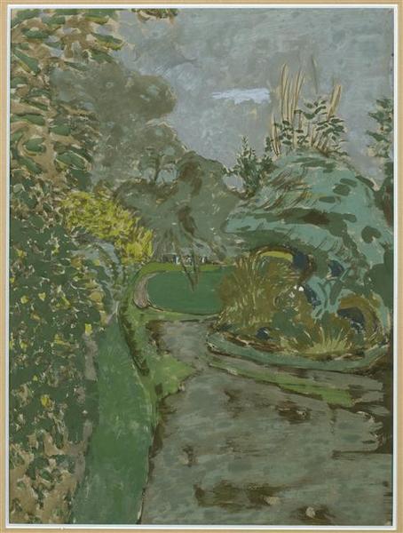 Une Allee Au Bois De Boulogne — Jean-édouard Vuillard