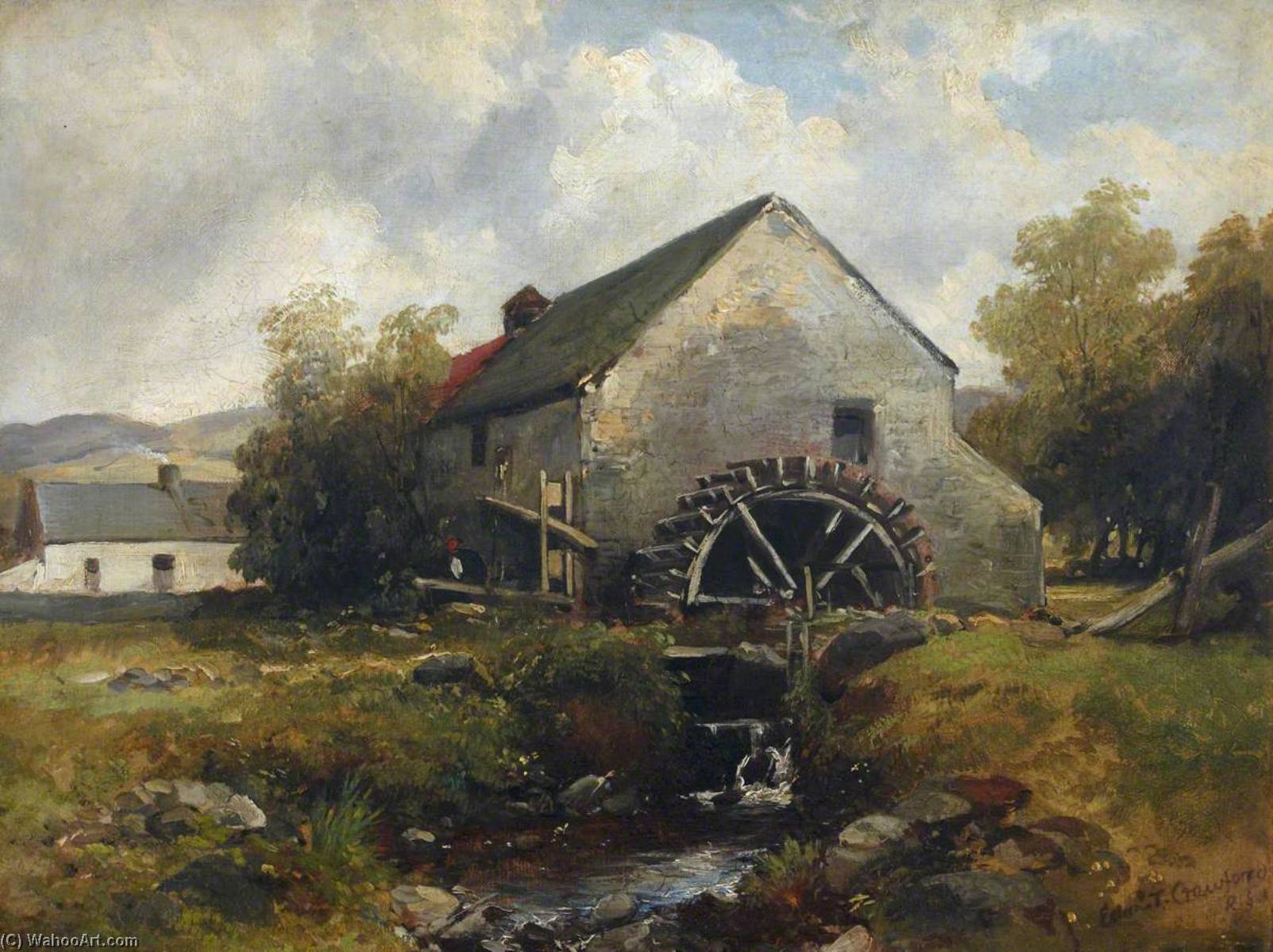Watermill — Edmund Thornton Crawford