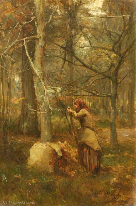 In The Woods At Muthill, Perthshire — James Lawton Wingate