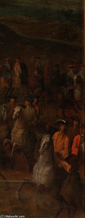 Vue Du Chateau De Fontainebleau — Pierre Denis Martin (dit Martin Le Jeune)