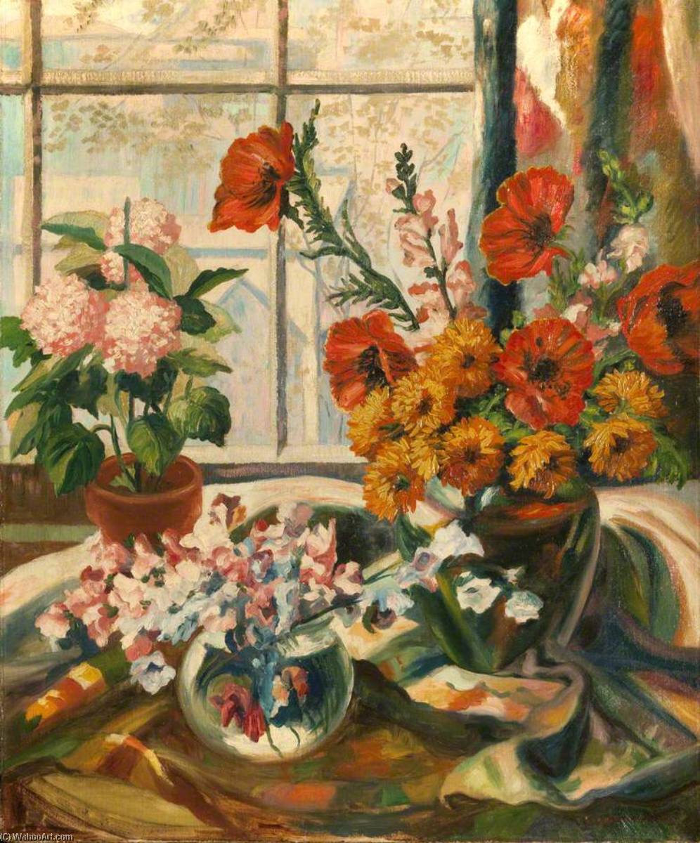 Flowers On A Windowsill — Orlando Greenwood
