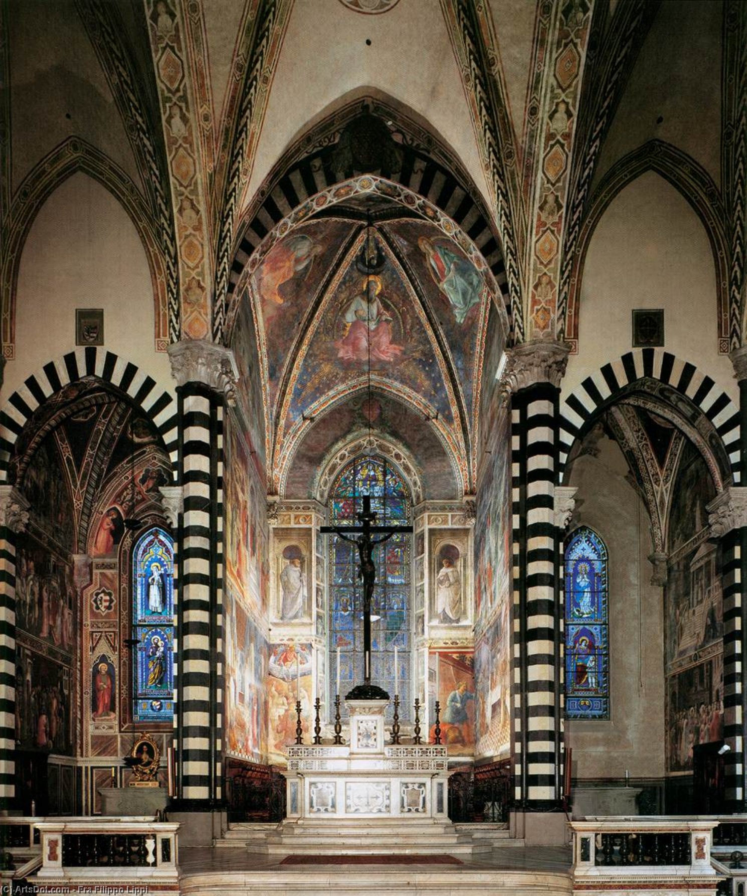 View Of The Fresco Cycle — フィリッポ・リッピ