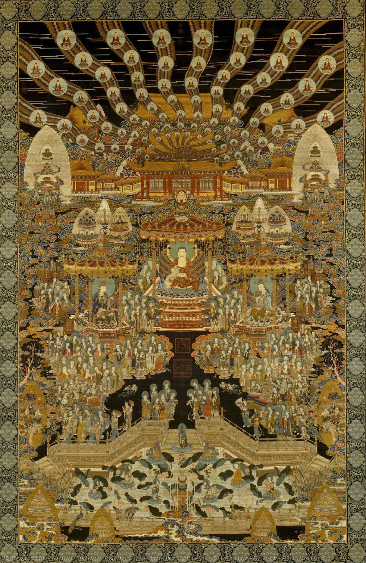 Silk Tapestry: Sukhāvatī (the Pure Land) — Founder Technology Group Suzhou Manufactory Co., Ltd