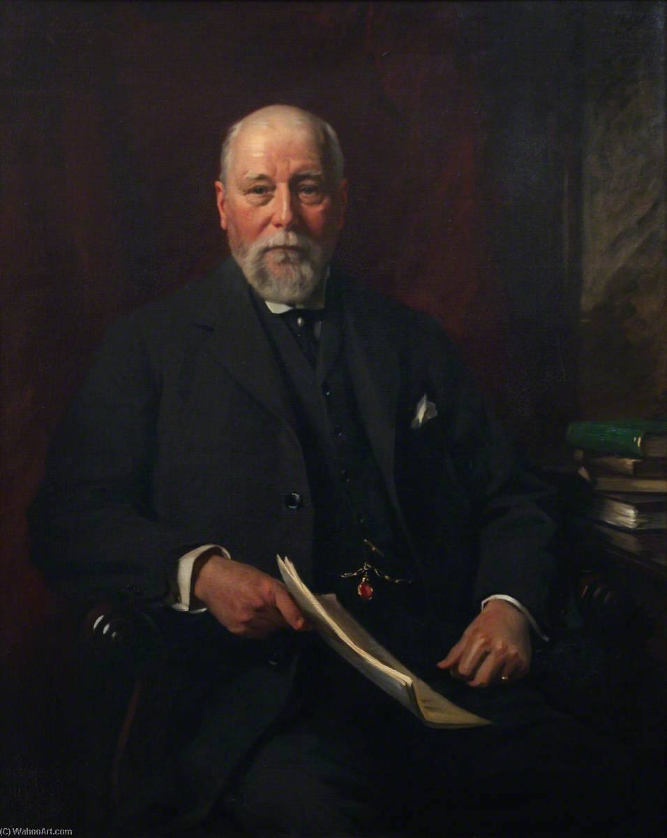 William Coles Pendarves (b.1841), Jp, Chairman Of The Council (1907–1919) — Samuel Henry William Llewellyn