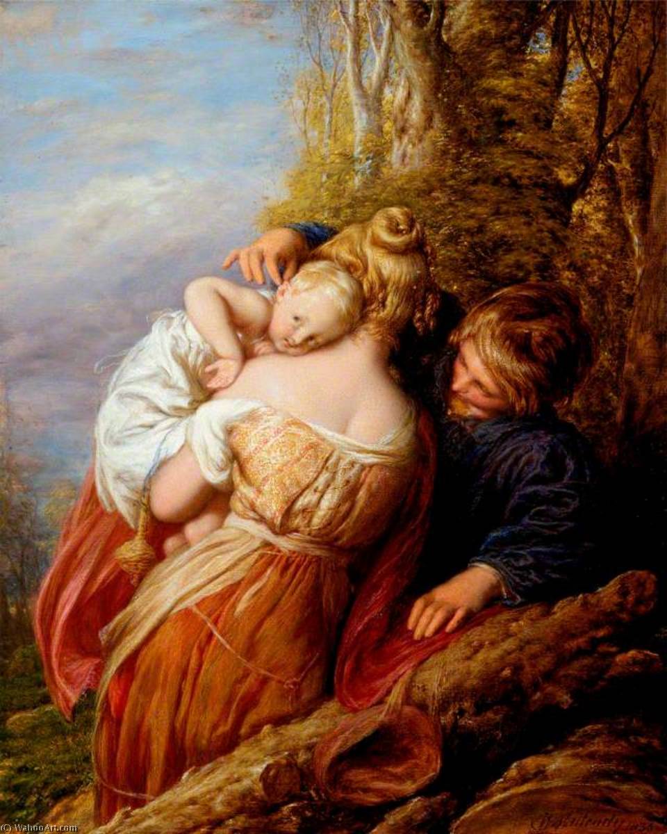 Brother And Sister — William Mulready The Younger