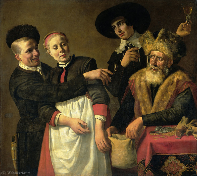 Mooy-aal And Her Worshipers — Claes Cornelisz Moeyaert (icolaes Moyaert)
