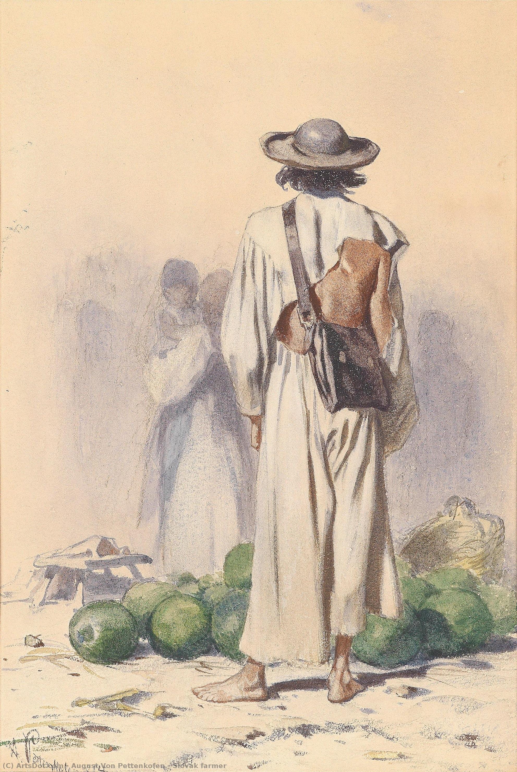 Slovak Farmer — August Von Pettenkofen