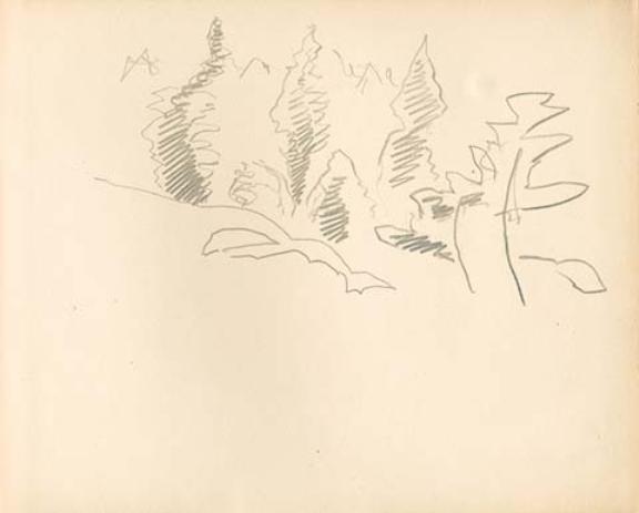 Monhegan Sketch 22 — Николай Константинович Роерих