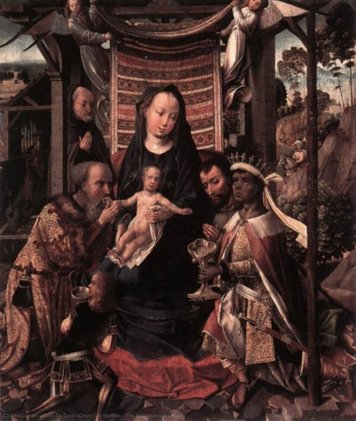 The Adoration Of The Magi — Colijn De Coter (colyn Van Brusele)