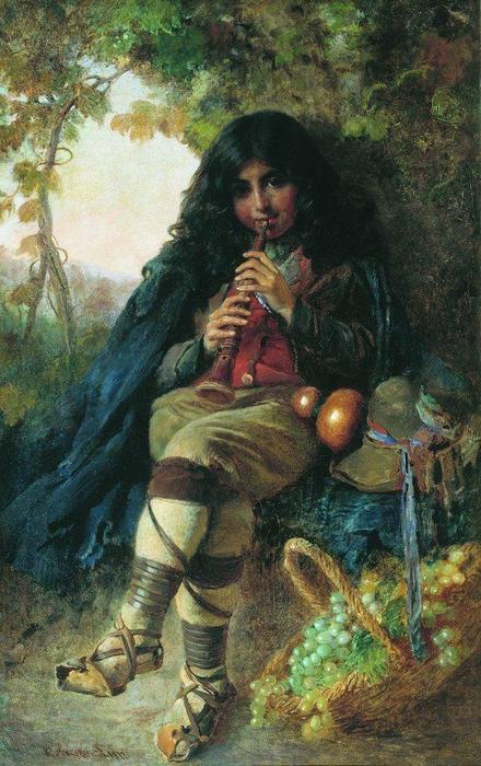 Italian Boy — Konstantin Yegorovich Makovsky