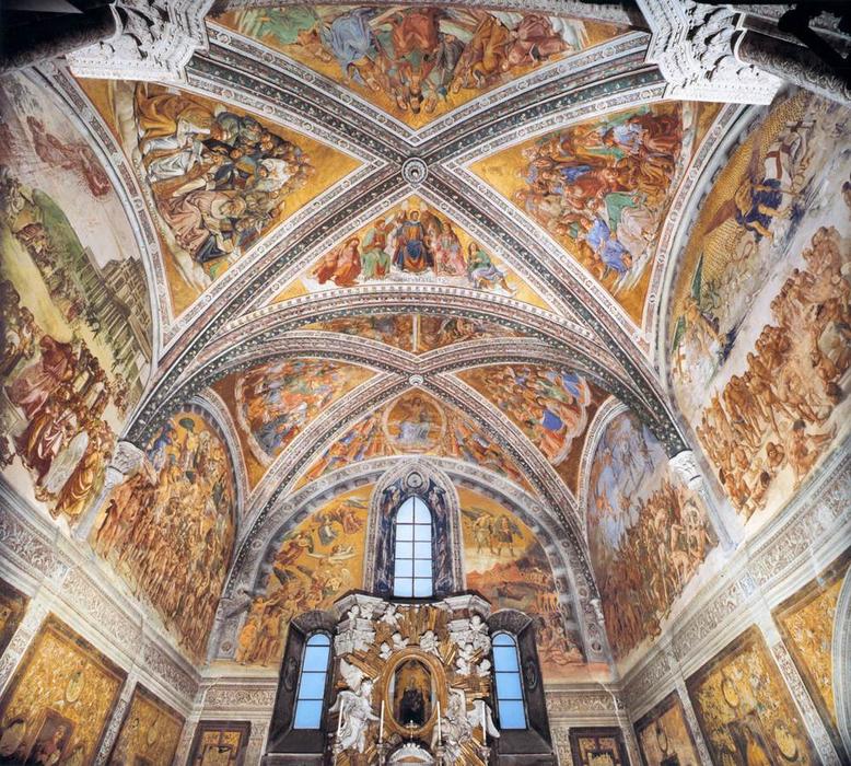 Frescoes In The Chapel Of San Brizio — Luca Signorelli
