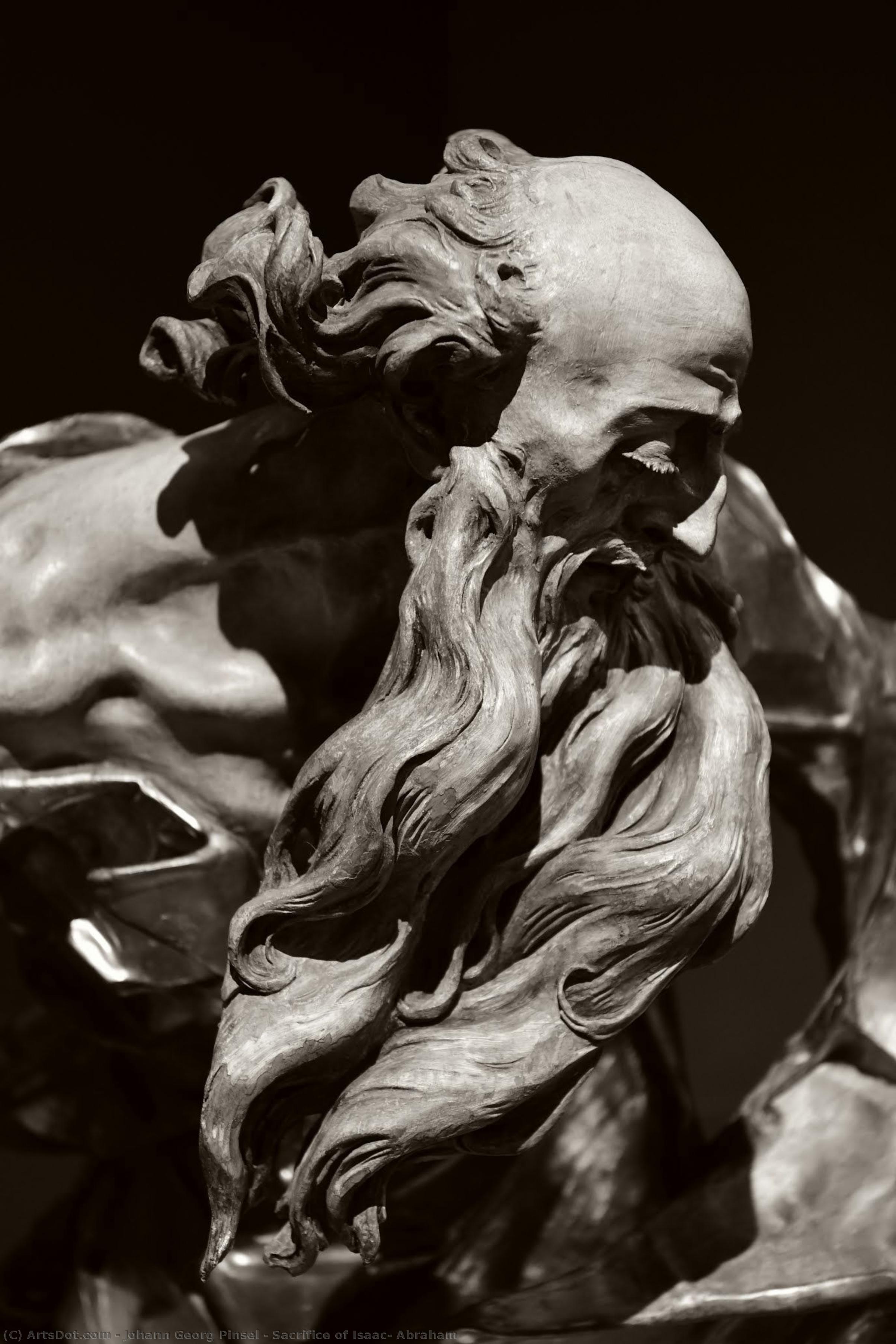 Sacrifice Of Isaac, Abraham — Johann Georg Pinsel