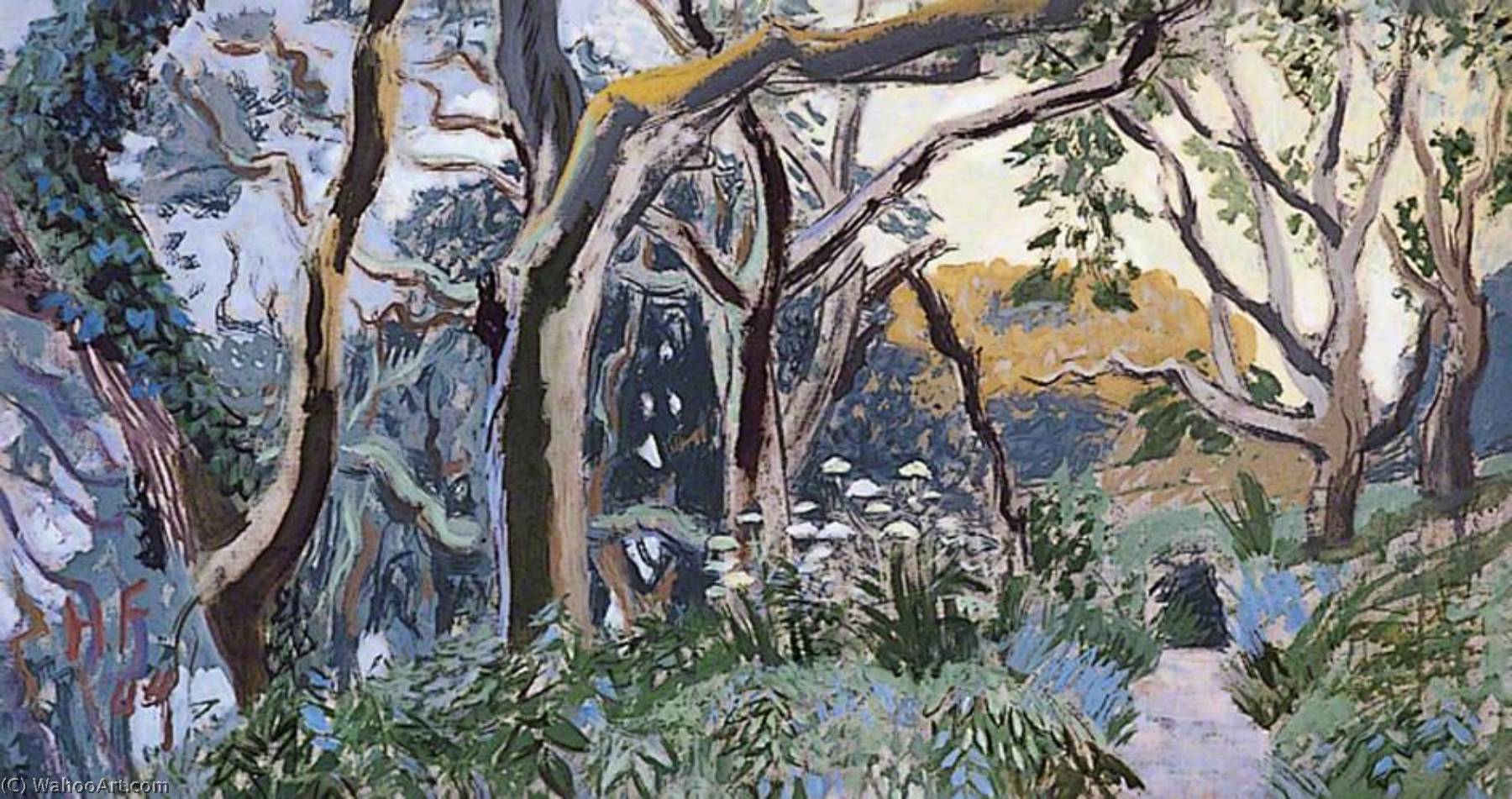Wooded Landscape — Hans Feibusch