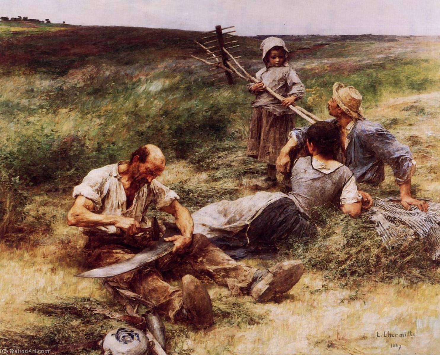The Haymakers — Léon Augustin L'hermitte
