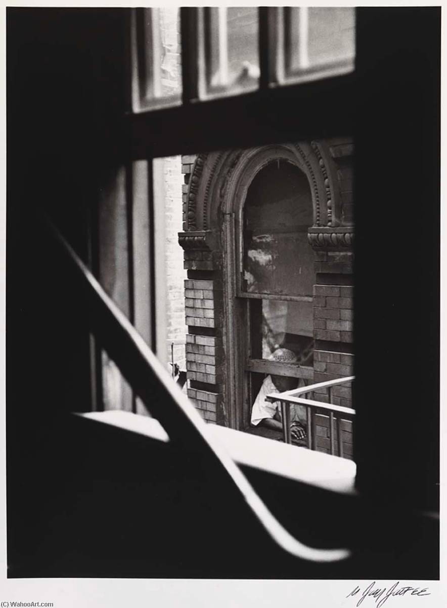 Woman Looking Out Window — Nathan Jay Jaffee