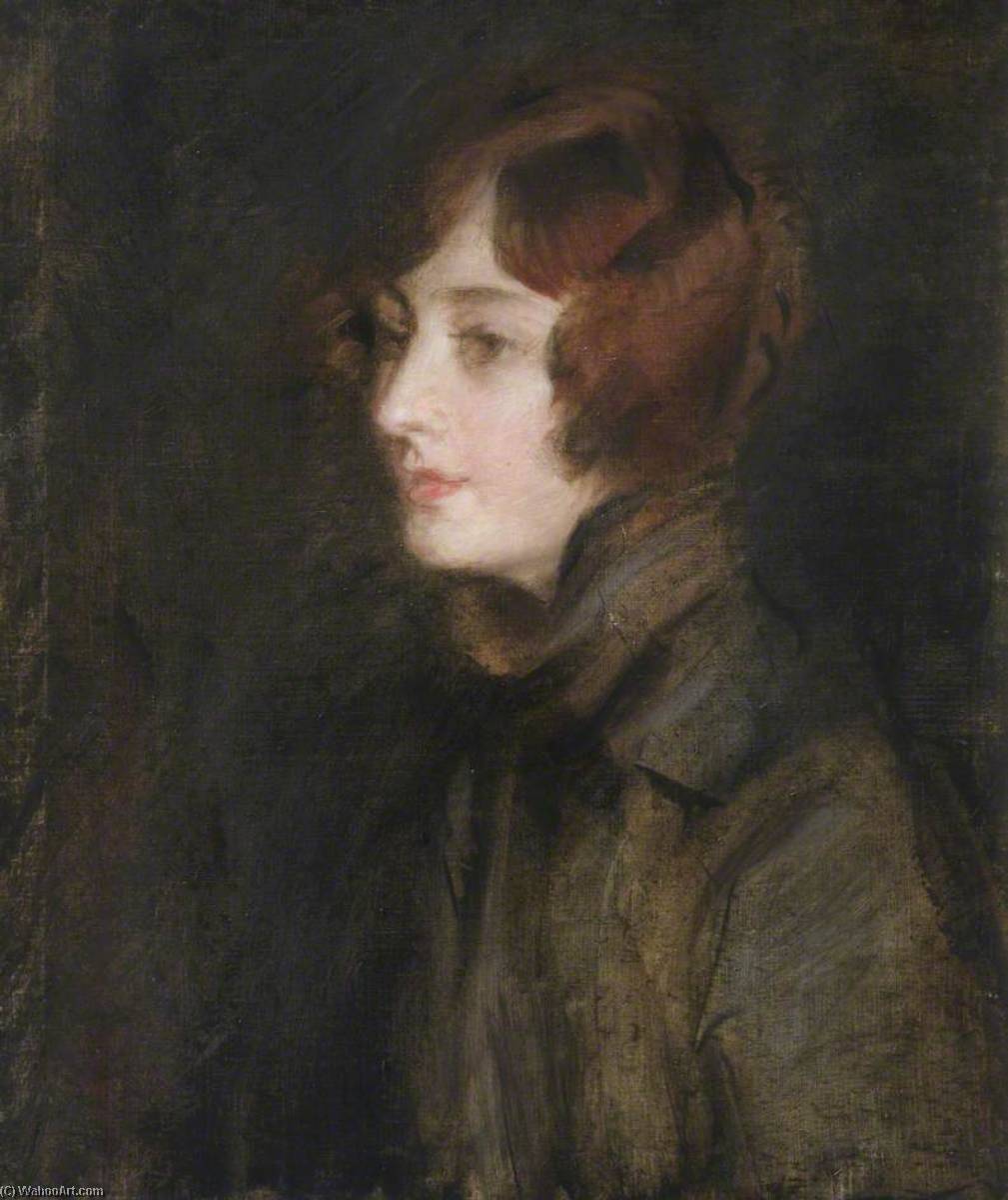 Study Of A Girl's Head — David Muirhead