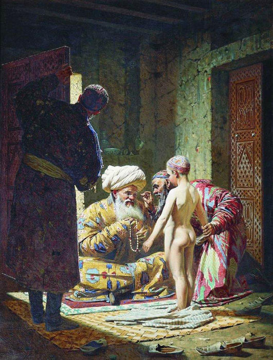 The Sale Of The Child Slave — Vasily Vasilevich Vereshchagin