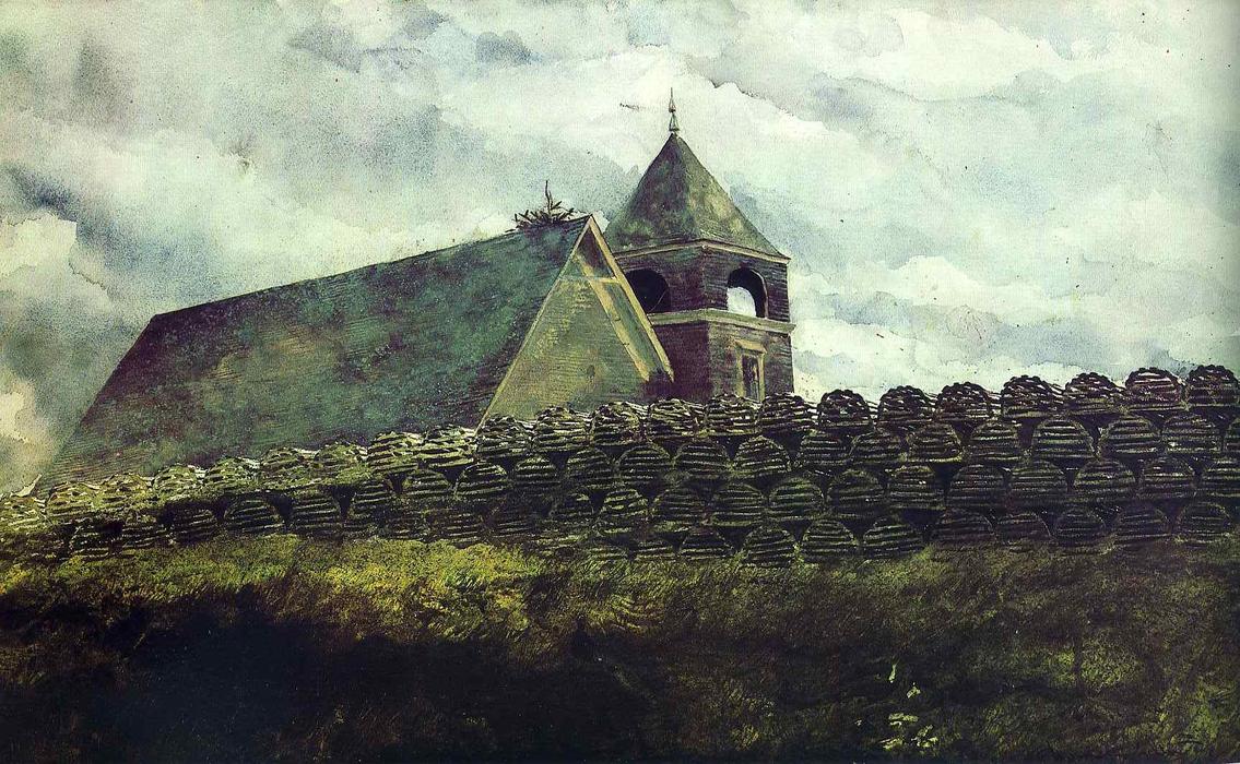 Island Church — Jamie Wyeth