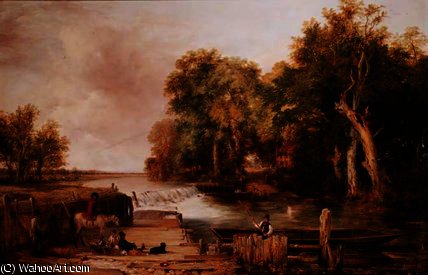 Waiting For The Ferry — Frederick Richard Lee