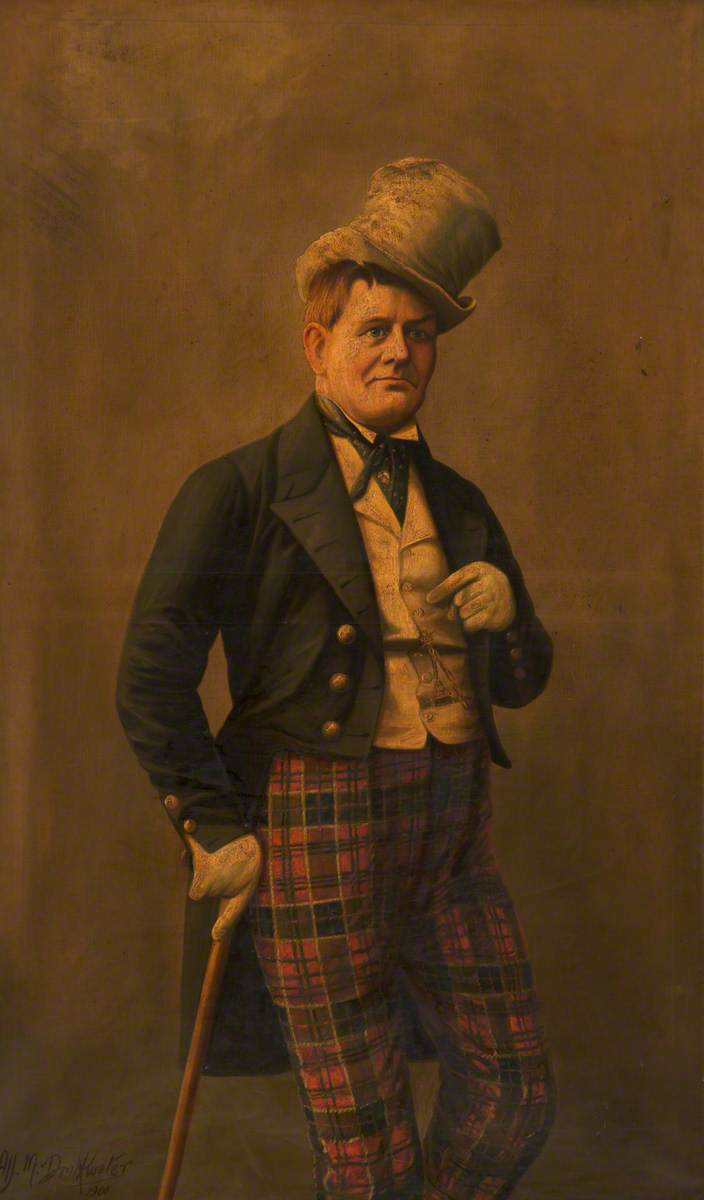 Edwin Brinsley ('sheridan Brinsley') (1835–1890), Comedian — Albert Milton Drinkwater
