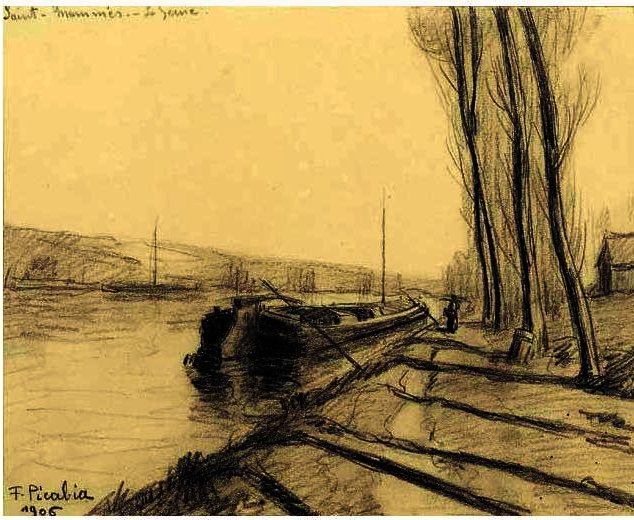 Saint Mammès, La Seine — Francis Picabia