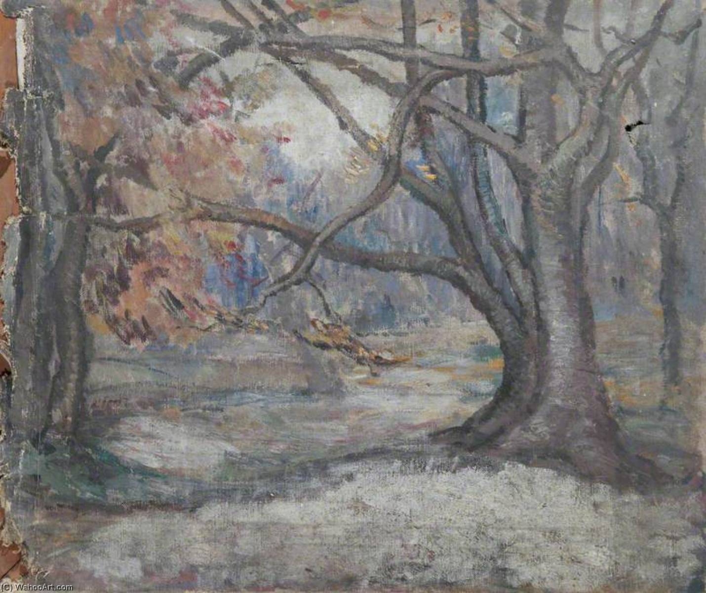 A View Of Trees In Winter — Alan Francis Clutton Brock